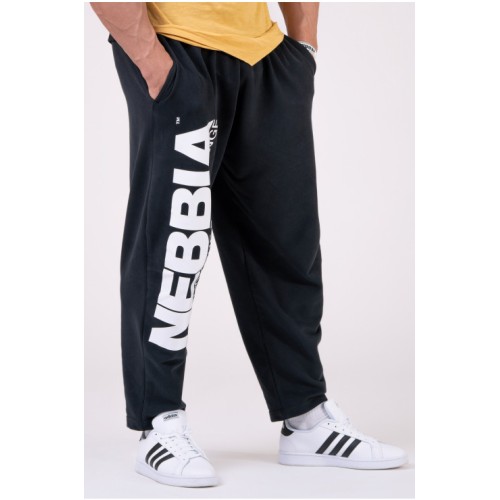 Nebbia Мъжко долнище Beast Mode On iconic sweatpants 186 - Black - 1